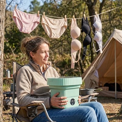 Machine a laver camping 